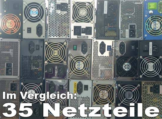 Mega-Roundup: 35 Netzteile im Hrtetest