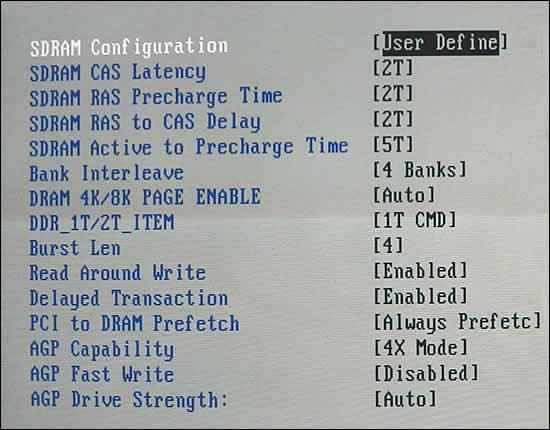 RAM Timing