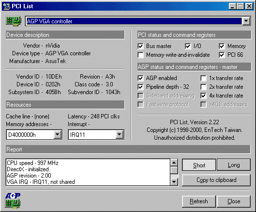 PCI List