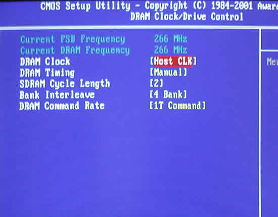 DRAM Clock/Drive Control