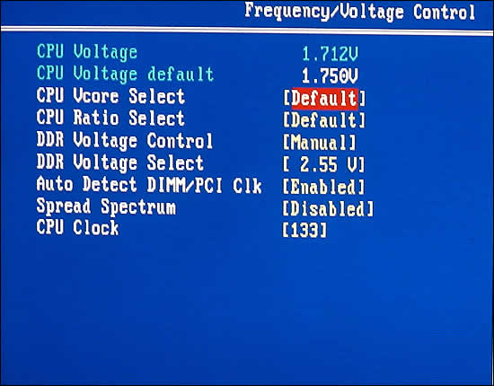 Frequency/Voltage Control
