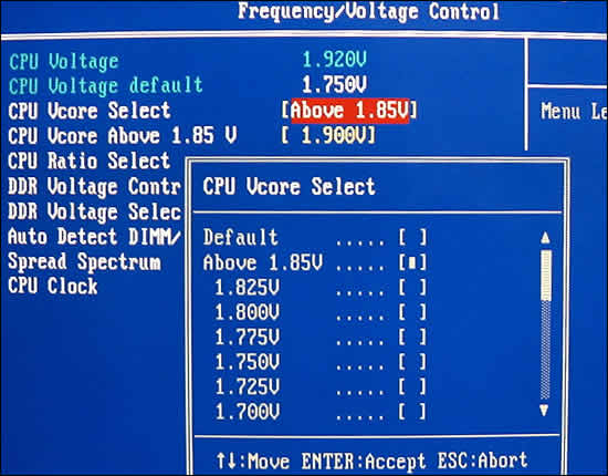 Frequncy/Voltage Control