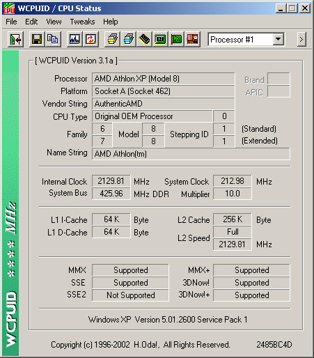 WCPUID