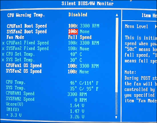 Silent BIOS/HW Monitor