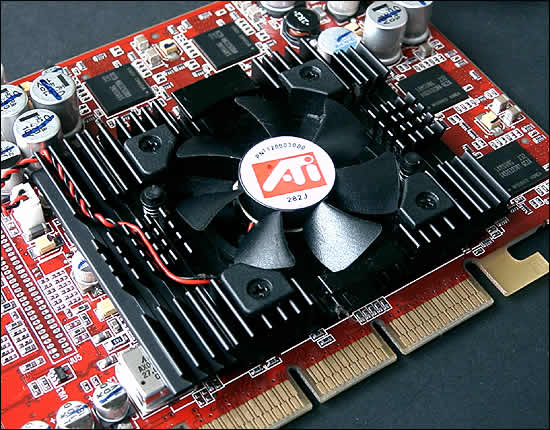 Lüfter HIS Radeon 9700 Pro