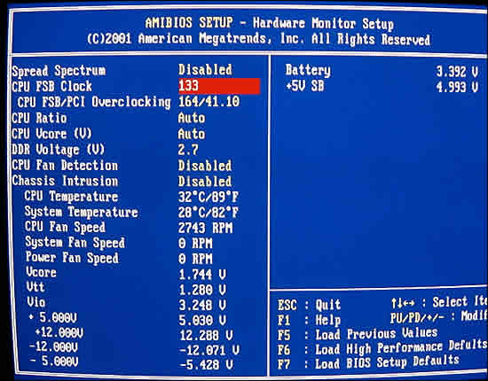 Hardware Monitor Setup