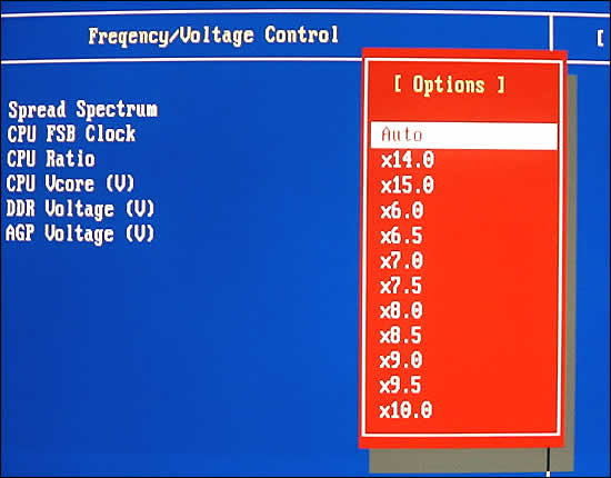 CPU Multiplikator