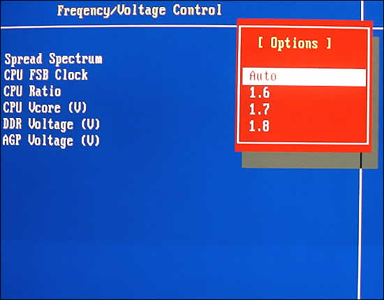 AGP Voltage