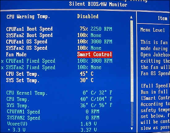 Silent BIOS/HW Monitor