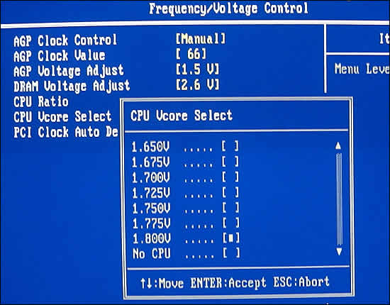 Vcore