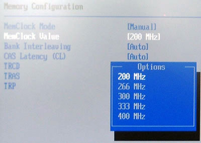 BIOS Speichermen