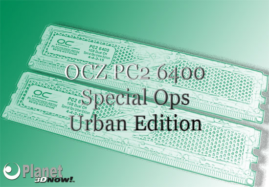 OCZ PC2-6400U Special Ops Urban Edition