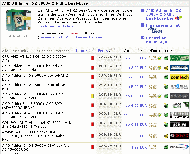 Lieferengpässe bei AMDs Athlon 64 X2 Topmodell