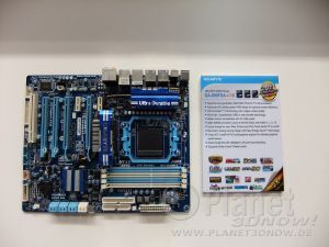 Gigabyte Mainboards auf der CeBIT 2011