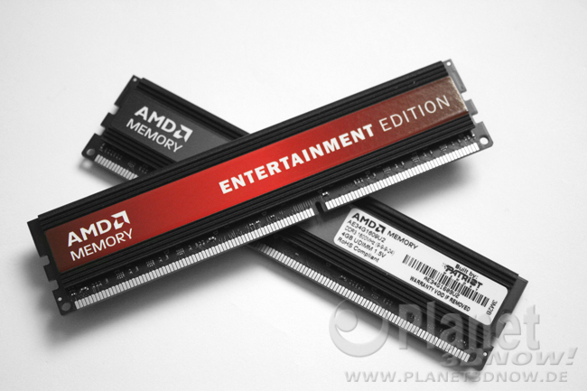 Titelbild zum Artikel <FONT COLOR='#ff0000'>AMD</FONT> Memory Entertainment Edition