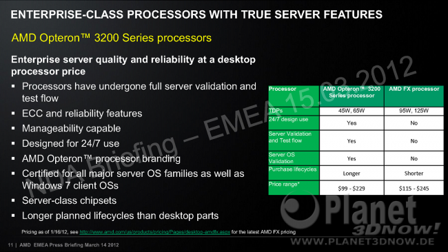 AMD Opteron 3200