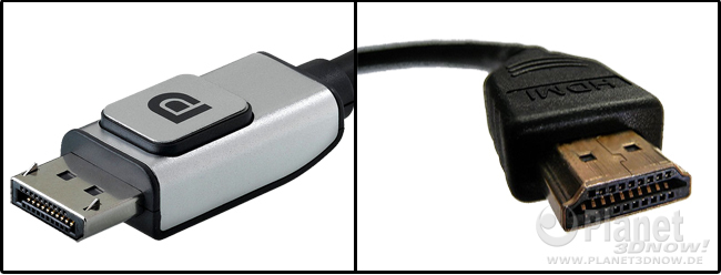 DisplayPort und HDMI