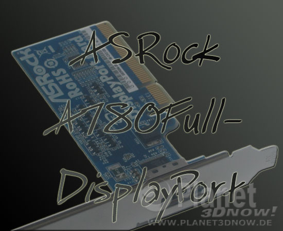 ASRock A780FullDisplayPort - Titelbild