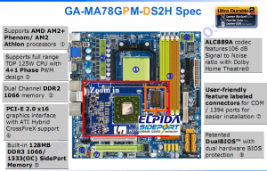 Gigabyte GA-MA78GPM-DS2H