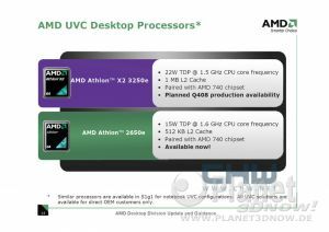AMD UVC Prozessoren