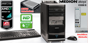 MEDION akoya Multimedia PC E3300 D