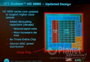AMD ATI Radeon HD 4890 - Änderungen
