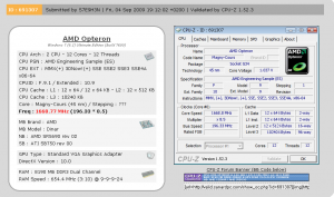 AMD Magny-Cours CPU-Z Screenshots