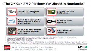 AMD 2009 Mobile Plattform Update