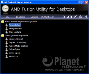 AMD Fusion Utility for Desktops 1.1.1