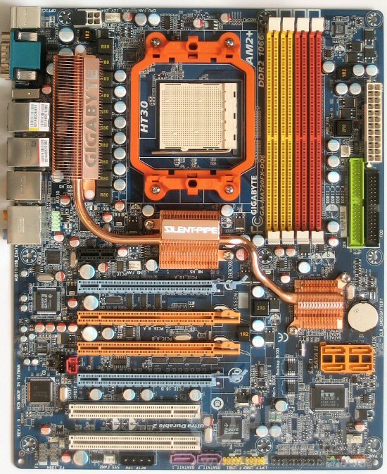 Bild vom Layout des Gigabyte GA-MA790-DQ6