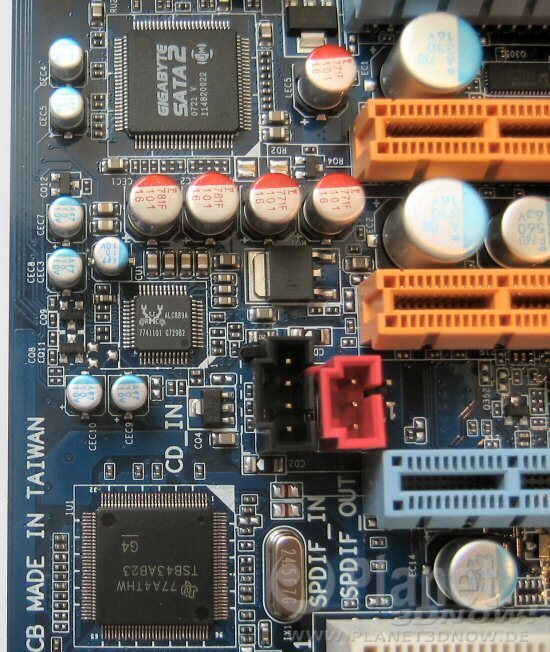 Bild vom Layout des Gigabyte GA-MA790-DQ6