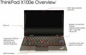 Lenovo ThinkPad X100e mit AMD