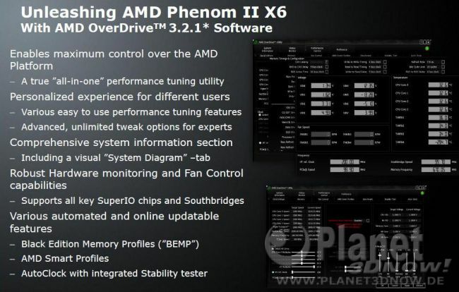 AMD OverDrive 3.2.1