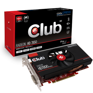 Club 3D Radeon HD 7800 Portfolio