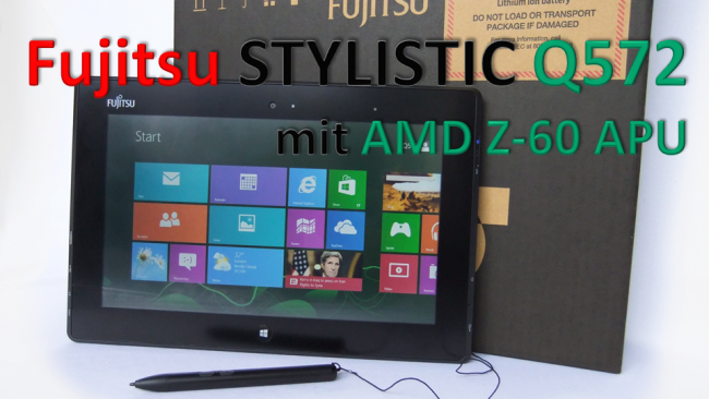 Fujitsu STYLISTIC Q572 - Titelbild Artikel