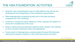 Grndung HSA-Foundation