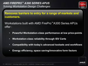AMD FirePro A300 APU-Serie