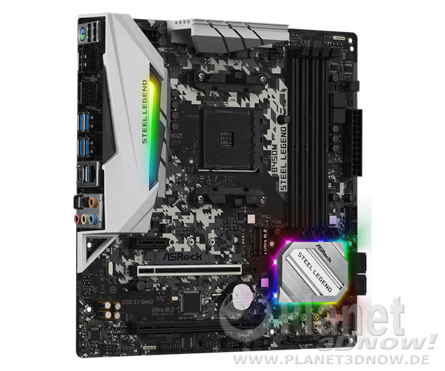 20 Jahre Planet 3DNow! - Preis: ASRock B450M Steel Legend