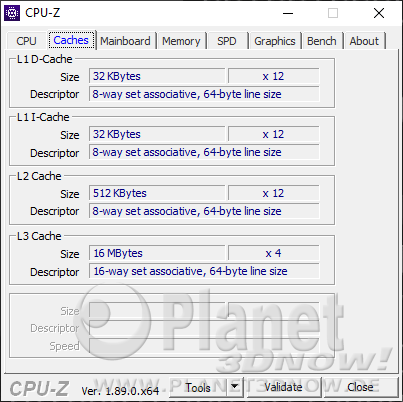 AMD Ryzen 9 3900X im Detail - CPU-Z