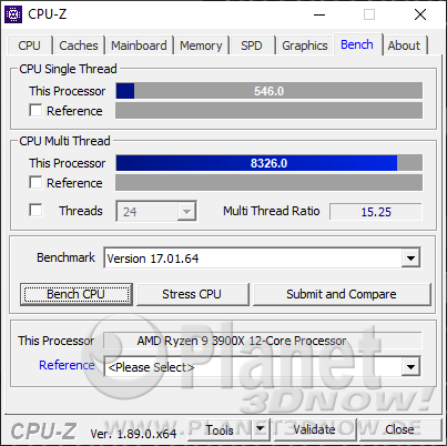 AMD Ryzen 9 3900X im Detail - CPU-Z