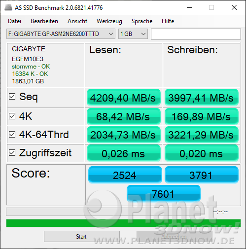 SSD-Benchmarks: AS SSD Benchmark