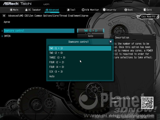 ASRock X399 Taichi: BIOS