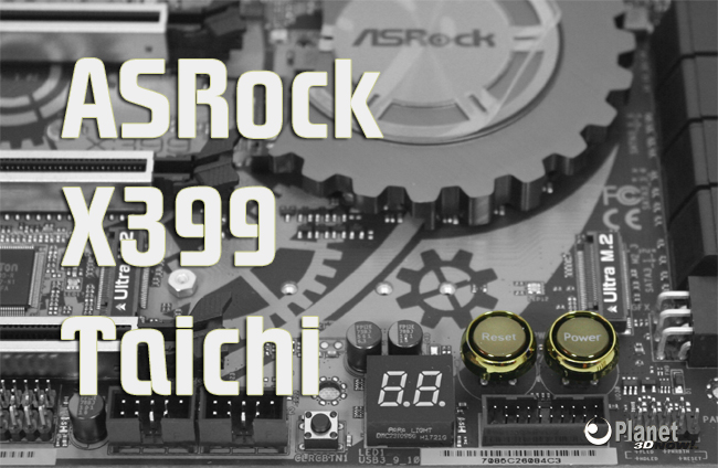 Titelbild zum Review ASRock X399 Taichi