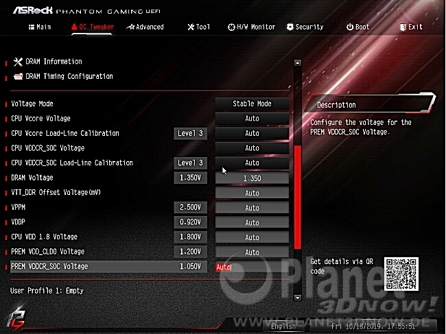 ASRock X570 Phantom Gaming X: BIOS