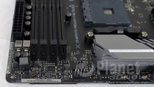 ASRock X570 Phantom Gaming X: Layout
