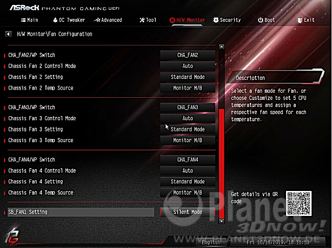 ASRock X570 Phantom Gaming X: Lüftersteuerung