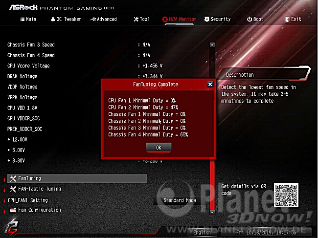 ASRock X570 Phantom Gaming X: Lüftersteuerung