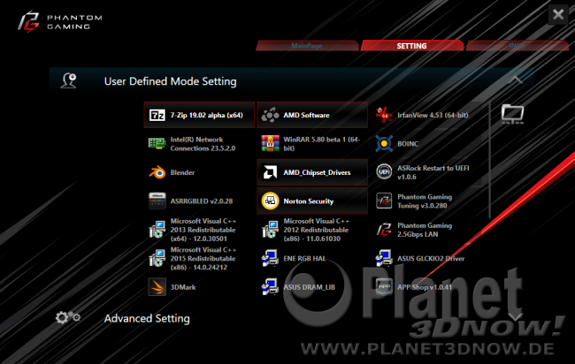 ASRock X570 Phantom Gaming X: Software - ASRock Phantom Gaming