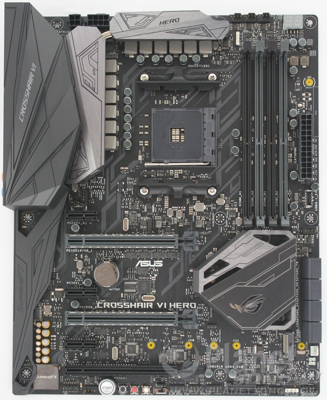 ASUS Crosshair VI Hero: Layout