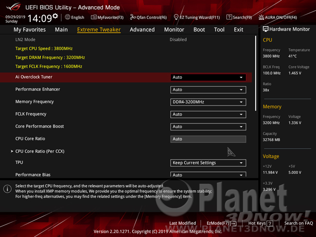 ASUS Crosshair VIII Hero (Wi-Fi): BIOS